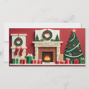 Cartão De Festividades Papercraft Paper Quiling Christmas Card Photo