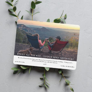 Cartão De Festividades Para a nossa próxima coleção de fotos de Viagem an