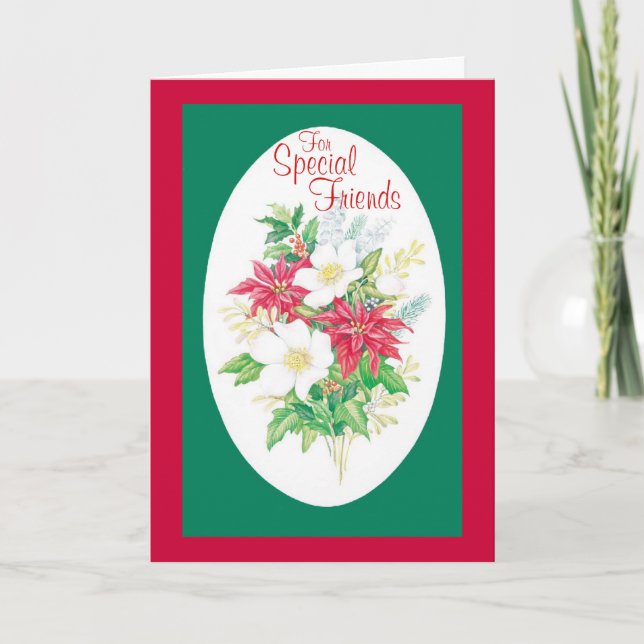 Cartão De Festividades Para Amigos Especiais (Frente)