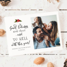 Para O Inferno Com Esta Foto De Natal Engraçada De