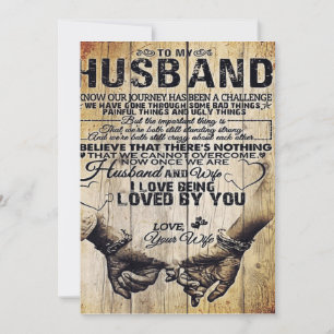 Cartão De Festividades Para o meu marido   Presente De Aniversário Para 