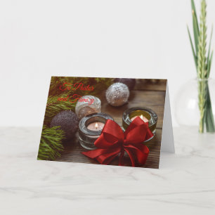 Cartão De Festividades Para Pastor e Família
