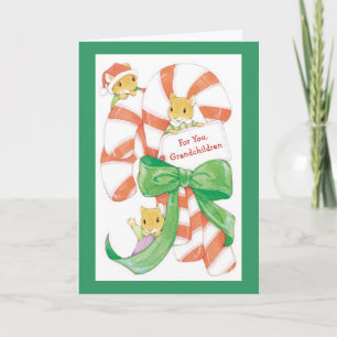 Cartão De Festividades Para Você, netos