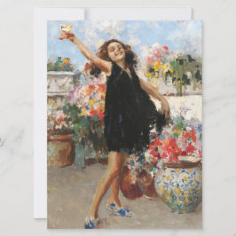 Cartão De Festividades Parabéns Toast (por Vincenzo Irolli)