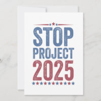 Parar Projeto 2025 Trump Harris Patroítico America