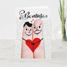 Parceiro Gay seja Meu no Dia dos Namorados Dedo Ca