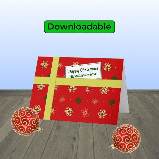 Cartão De Festividades Parcela de Natal vermelha cunhada (Criador carregado)