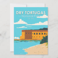 Parque Nacional Dry Tortugas Flórida Fort Vintage