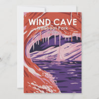 Parque Nacional Wind Cave South Dakota Vintage