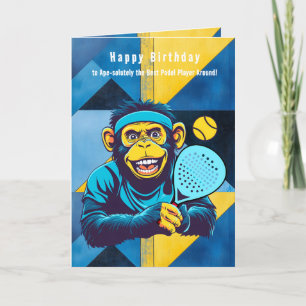 Cartão De Festividades Partido Padel Primate
