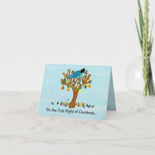 Cartão De Festividades Partridge in a Pear Tree Cards
