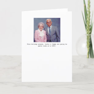 Cartão De Festividades Party like it's 1959 Holiday Greeting Card