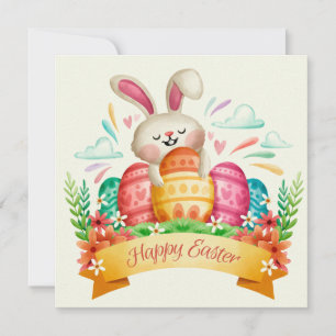 Cartão De Festividades Páscoa