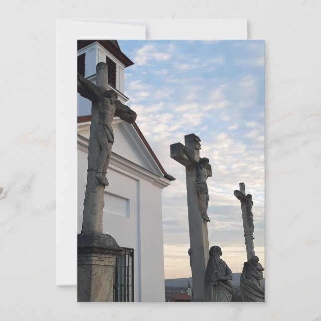 Cartão De Festividades Páscoa (Frente)