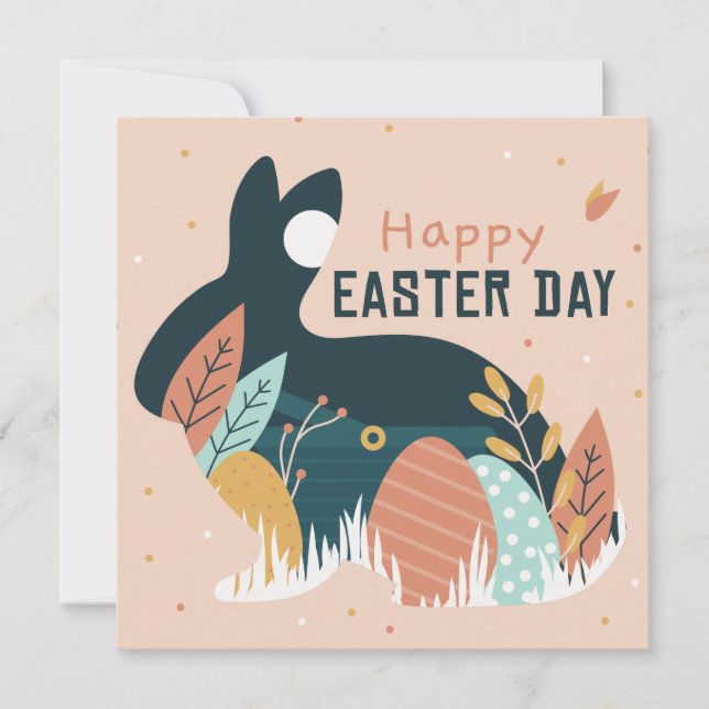 Cartão De Festividades Páscoa (Frente)