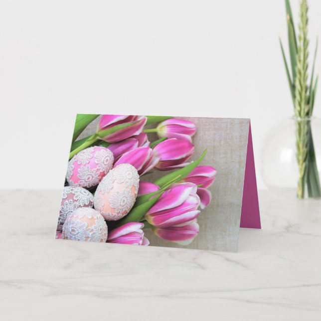 Cartão De Festividades Páscoa (Frente)