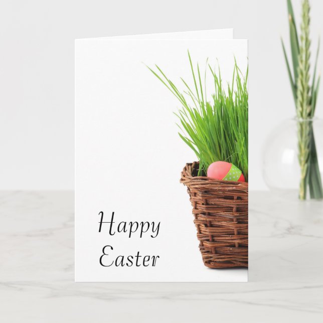 Cartão De Festividades Páscoa (Frente)