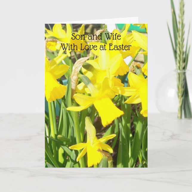 Cartão De Festividades Páscoa (Frente)