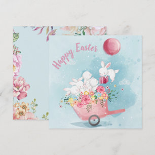 Cartão De Festividades Páscoa Adorável