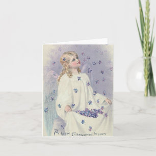 Cartão De Festividades Páscoa Angel Card