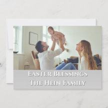 Páscoa Benchings Cheio Família Baseada em Foto Rox