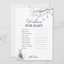 Cartão De Festividades Páscoa Chinoiserie Deseja Uma Placa De Chá de fral