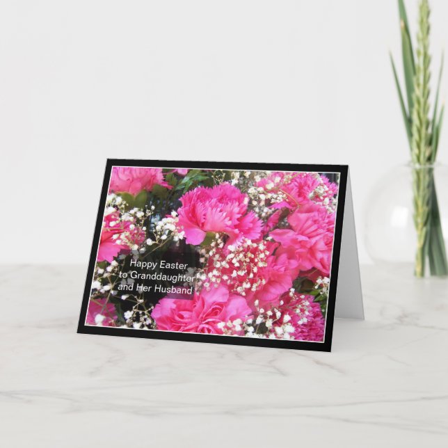 Cartão De Festividades Páscoa da neta (Frente)