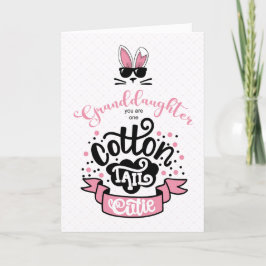 Cartão De Festividades Páscoa de vovô Cottontail