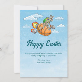 Cartão De Festividades Páscoa do Rocket Bunny