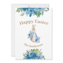 Páscoa Floral Personalizada Peter Rabbit Watercolo