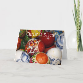 Cartão De Festividades Páscoa ortodoxa/cartão Pascha