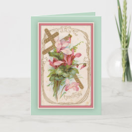 Cartão De Festividades Páscoa Pascha Católica Eslavo Bizantina