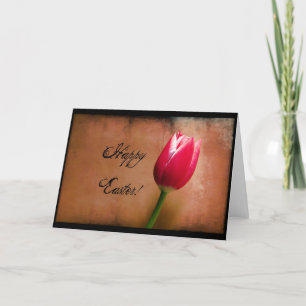 Cartão De Festividades Páscoa Tulip