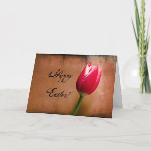 Cartão De Festividades Páscoa Tulip