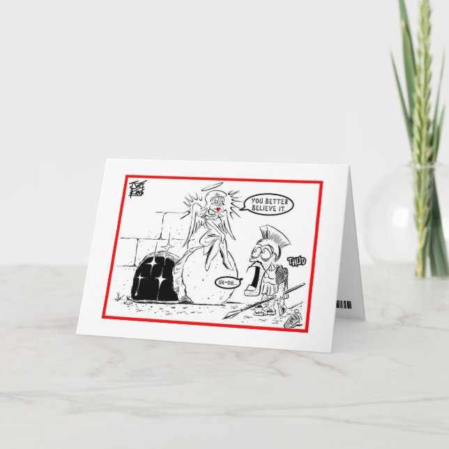 CARTÃO DE FESTIVIDADES PÁSCOA: "VOCÊ ACREDITA MELHOR " (Frente)