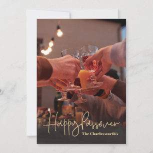 Cartão De Festividades Passagem feliz