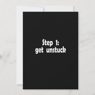 Cartão De Festividades Passo para obter inspiração desbloqueada Navio pre