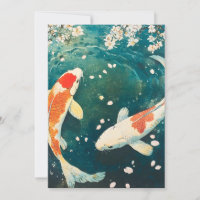 Pastel Primavera Koi Blossom