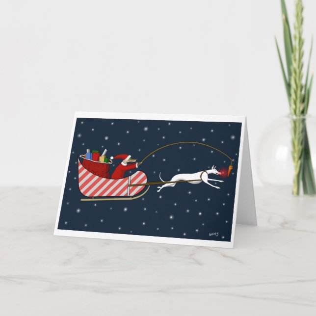 Cartão De Festividades Patas do papai noel e Roo-Dy (Frente)