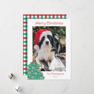 Cartão De Festividades Patas & Laços Árvore Feliz Natal