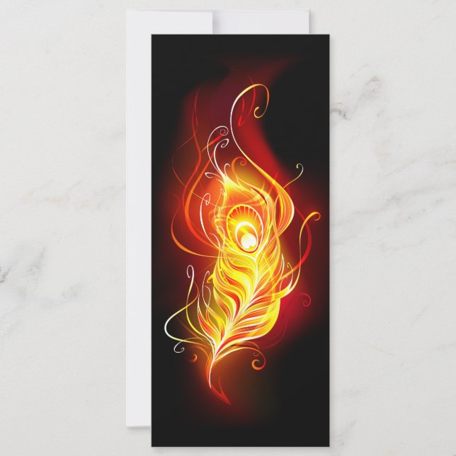 Cartão De Festividades Patilha de Fogo (Frente)