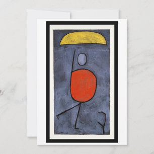 Cartão De Festividades Paul Klee - Com Guarda-Chuva