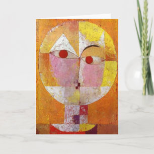 Cartão De Festividades Paul Klee - Senecio