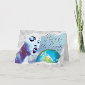 Cartão De Festividades Paz na terra