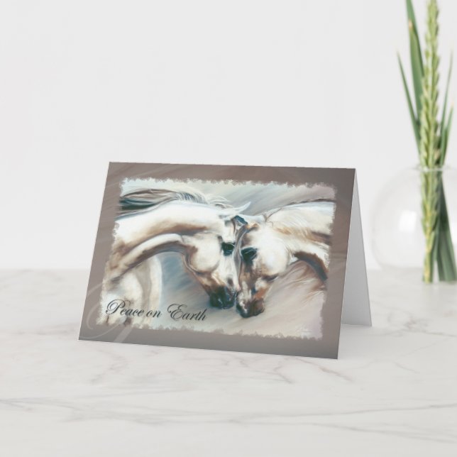 Cartão De Festividades Paz na Terra (Frente)