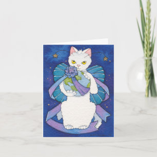Cartão De Festividades Peace for Christmas notecard