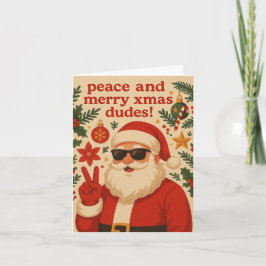 Cartão De Festividades Peace/Xmas card