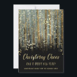 Cartão De Festividades Pedaços de Pincel pintados de Natal e Confetti<br><div class="desc">Traços de pincel pintados de Natal e Cartão de Férias de Abstrato Confetti para famílias ou empresas. O texto do efeito de folha de ouro falso diz: Alegria de Natal e um Feliz ano novo - Feriado Quente de Aquecer Deseja Adicionar seu próprio nome de família ou empresa. Esta placa...</div>