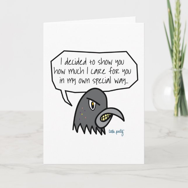 Cartão De Festividades Peety diz... (Frente)