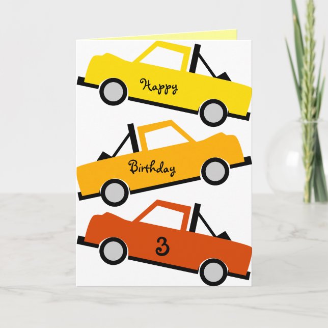 Cartão De Festividades Pegar Caminhão (Frente)